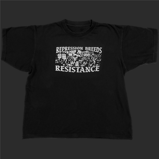 resistance in LA tee (black)